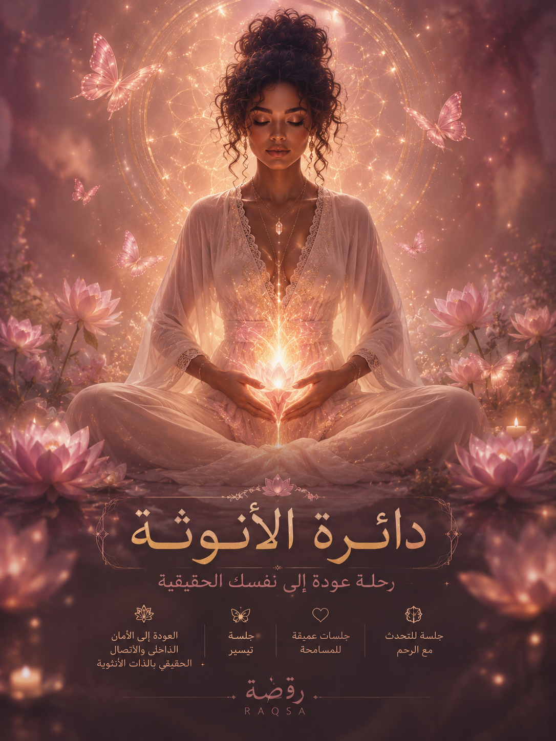 دائرة الأنوثة – لقاء أونلاين