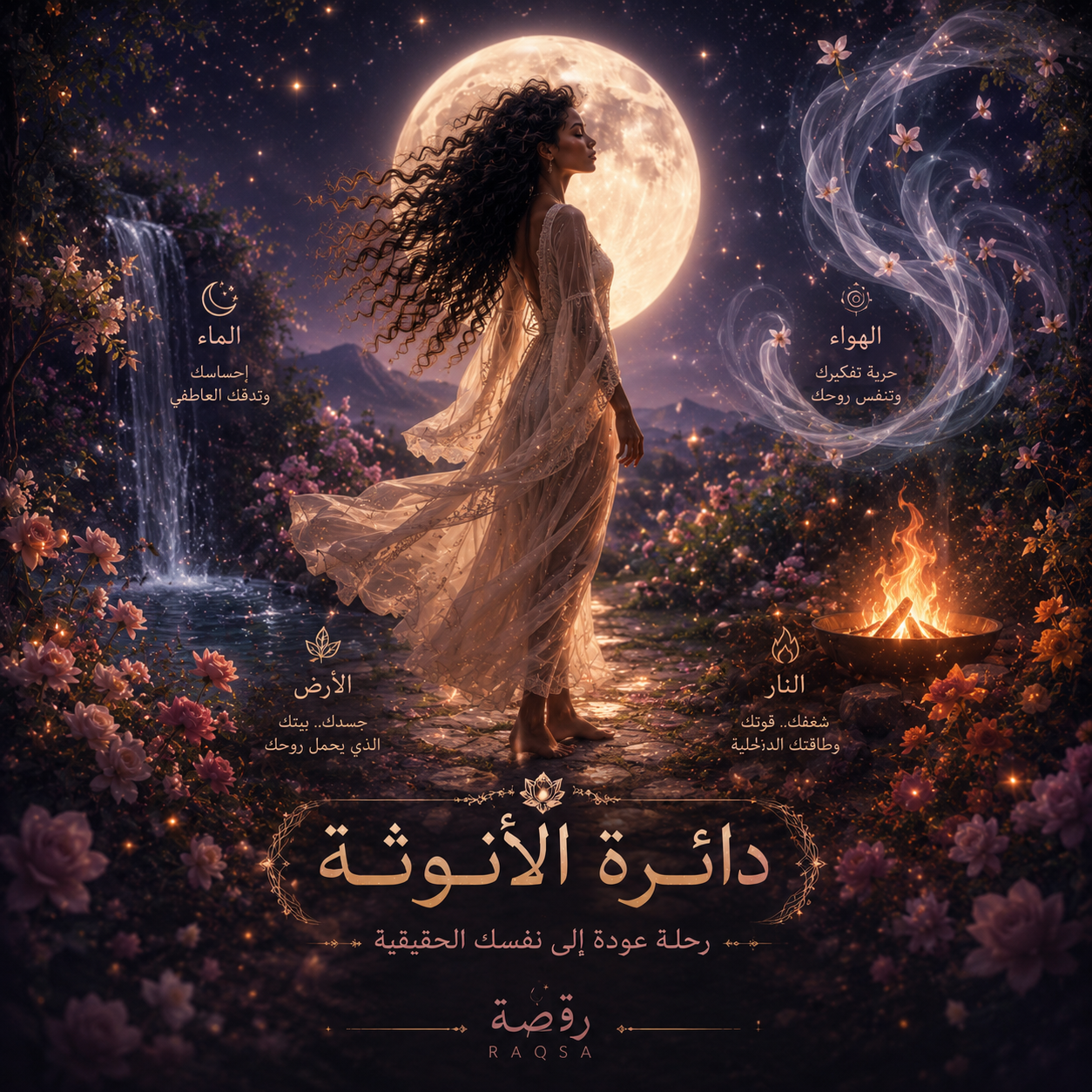 دائرة الأنوثة – لقاء أونلاين