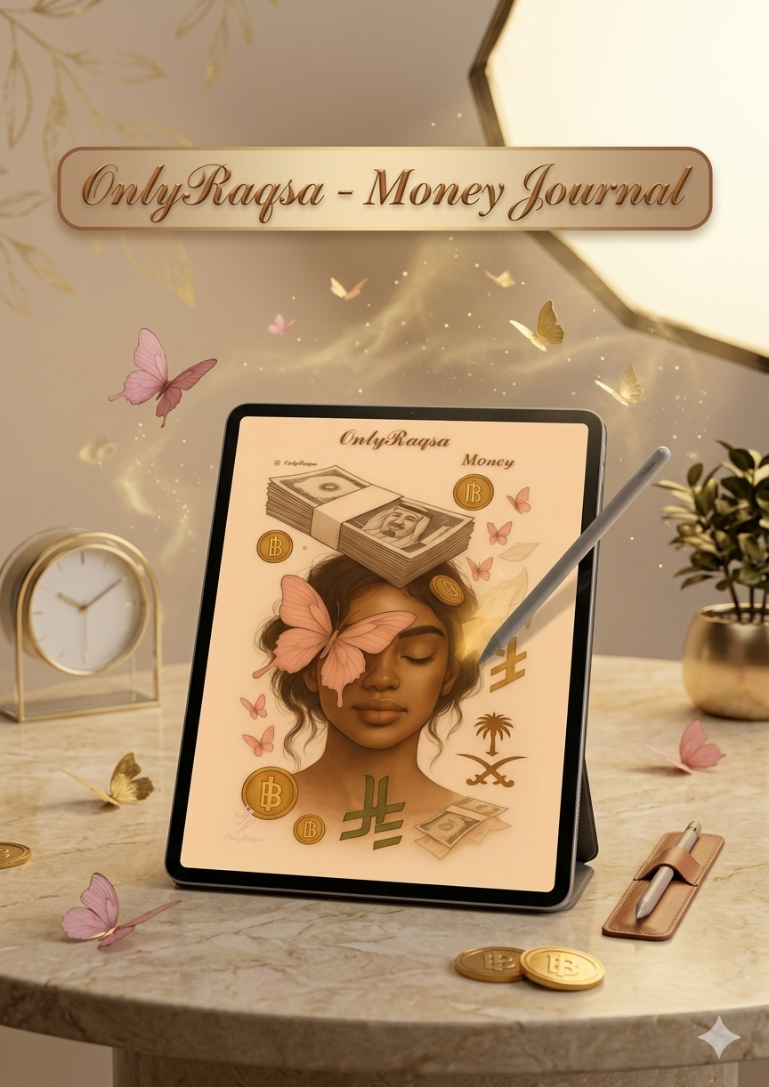OnlyRaqsa - Money Journal | دفتر المال