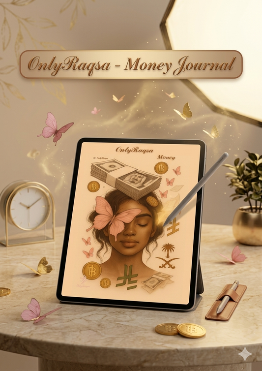 OnlyRaqsa - Money Journal | دفتر المال